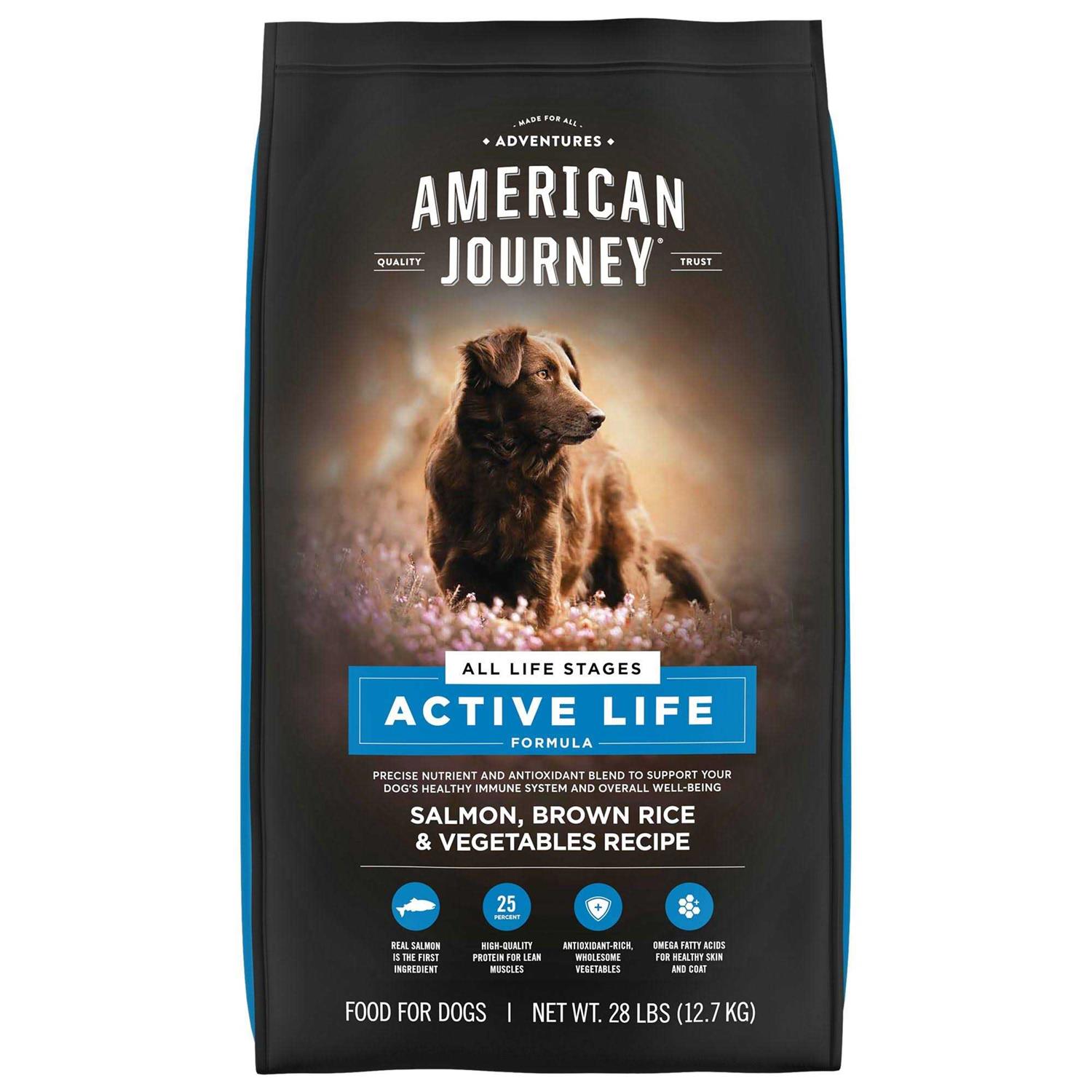 American Journey u0026 Brown Rice Protein First Recipe Dry Dog Food - Pet Supplies online store