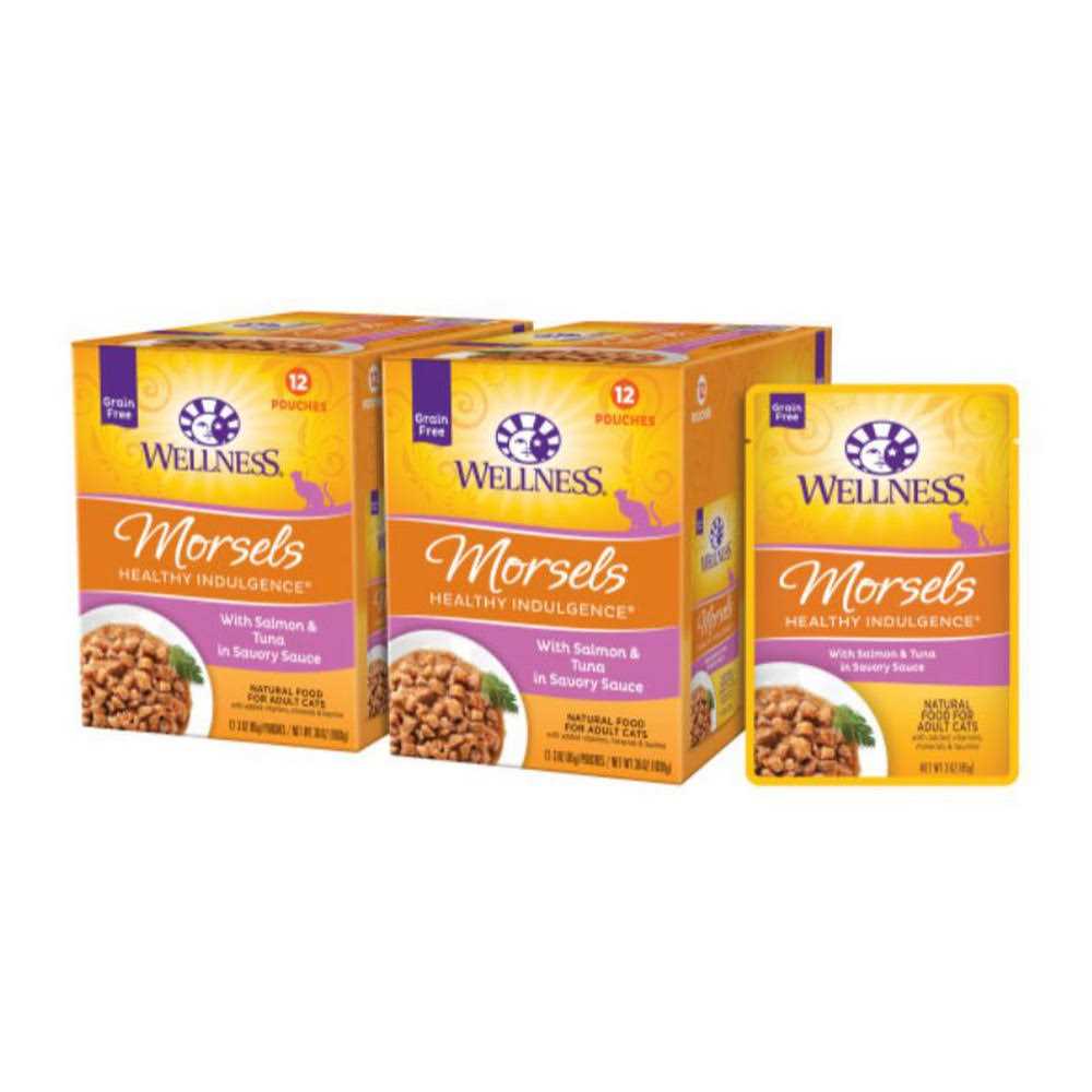 Wellness Healthy Indulgence Morsels Cat Food - Pet Supplies online store