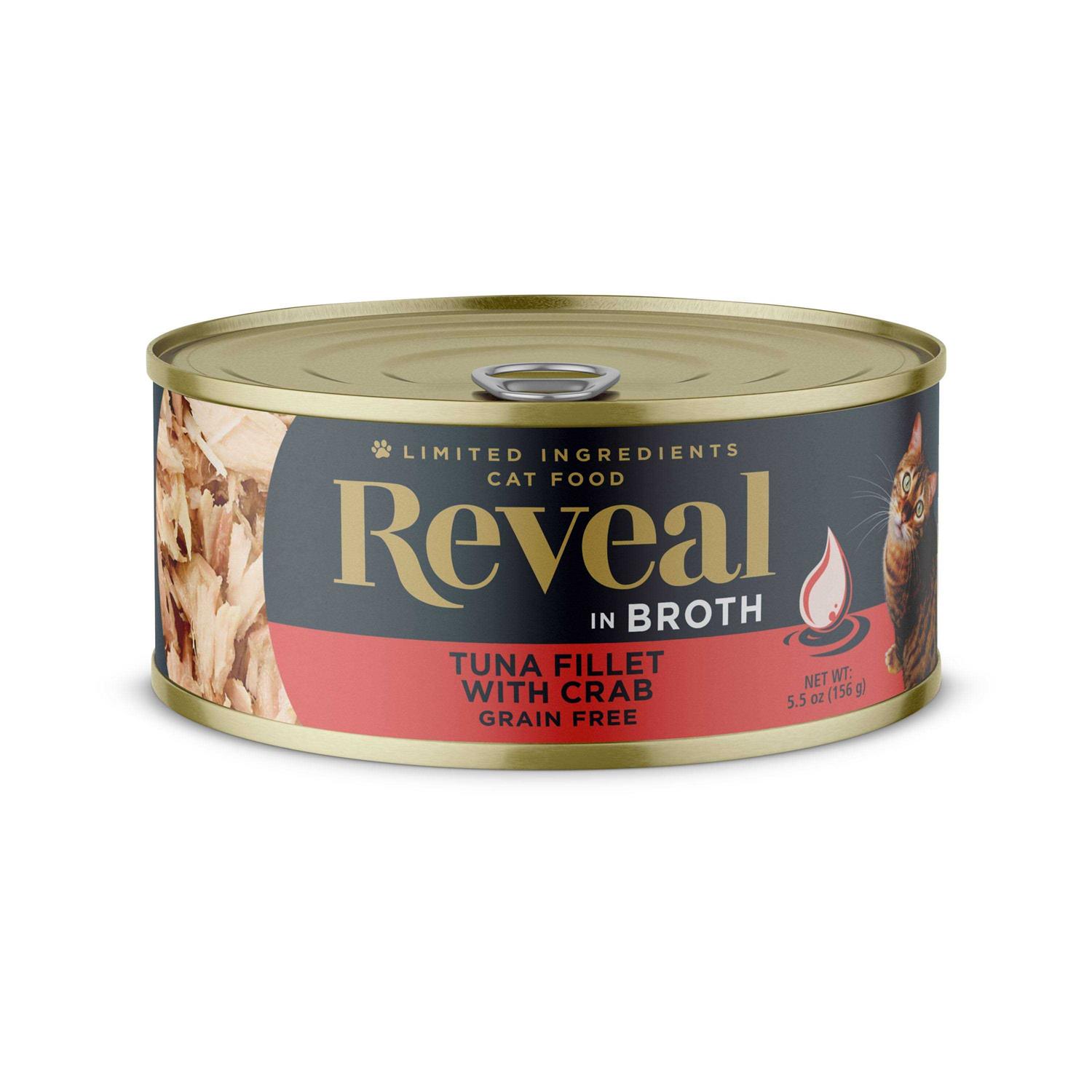 Reveal Natural Free Chicken Breast in Broth Wet Cat Food - Pet Supplies online store
