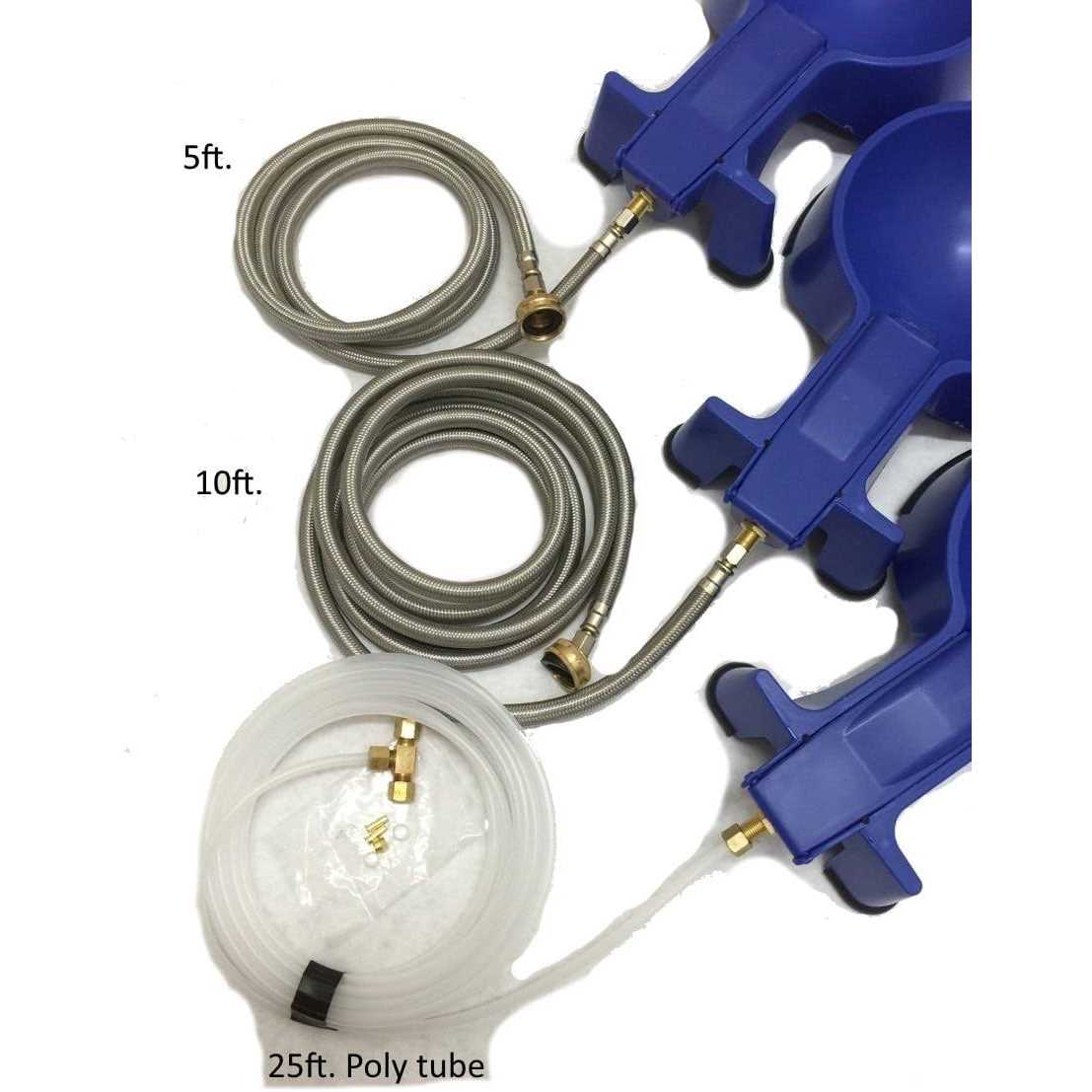 Easy-Clean Water Bowl The Easy-Clean Auto-Fill Water Bowl For Dog with Long Stainless Steel Hose - Pet Supplies online store