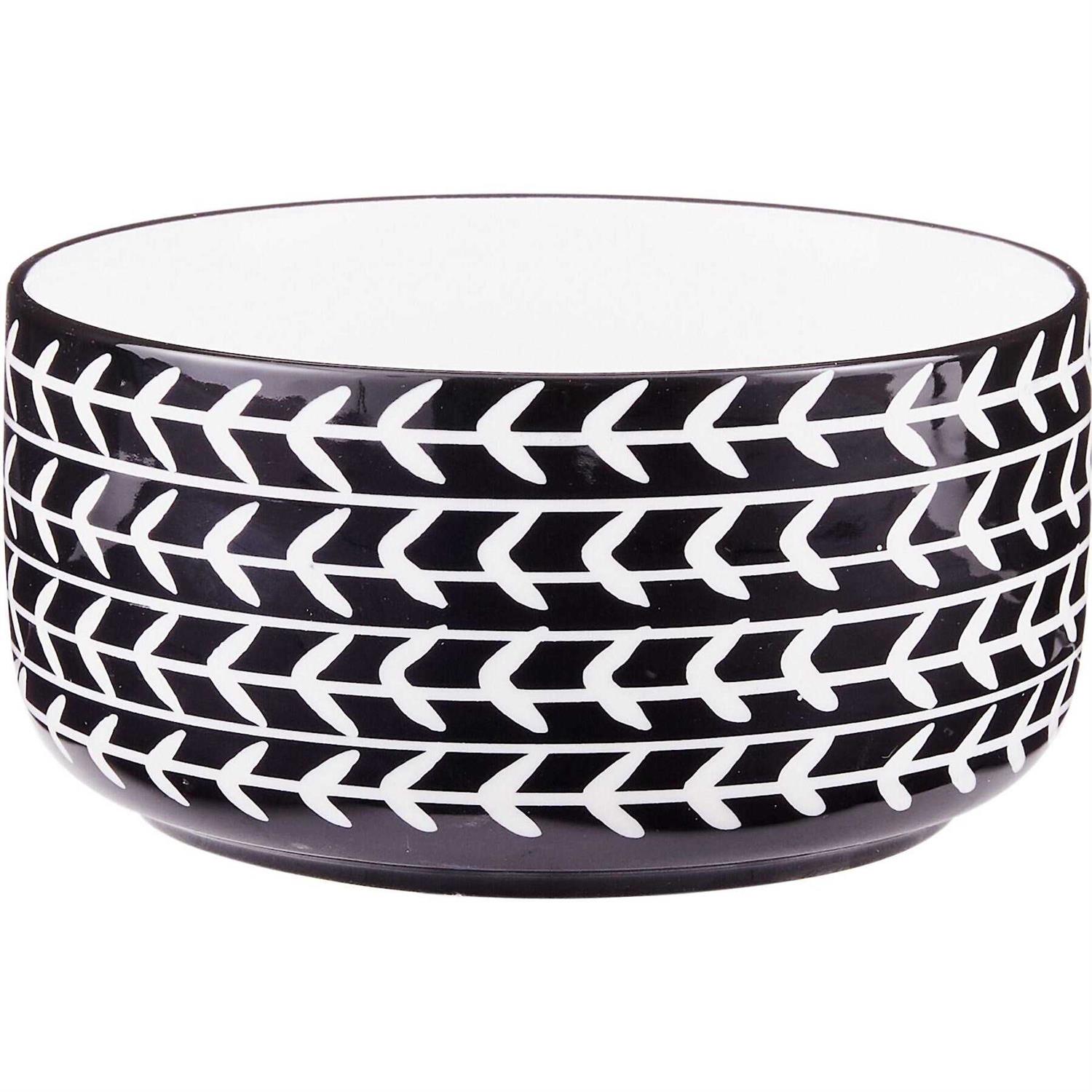 Signature Housewares Black Arrow Dog & Cat Bowl - Pet Supplies online store