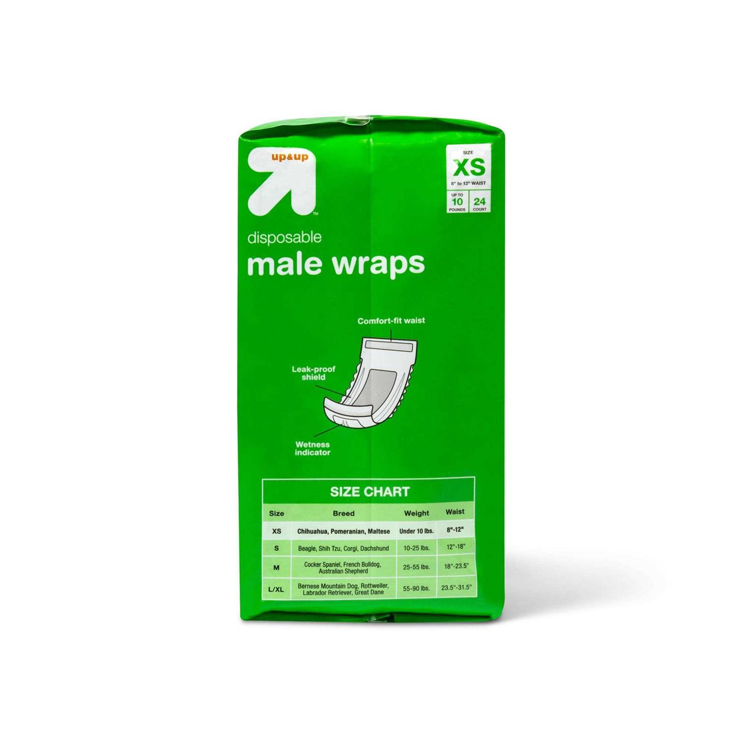 up & up Male Wrap Dog Diapers - Pet Supplies online store