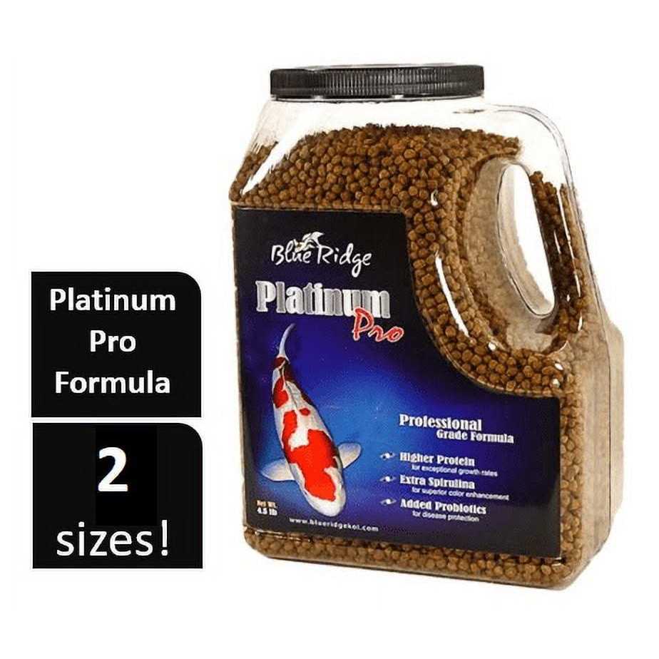 Blue Ridge Platinum Pro Koi Food 4.5 lbs - Pet Supplies online store