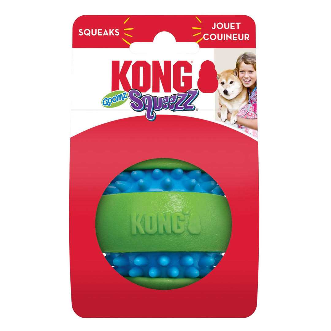 KONG Squeezz Goomz Ball Dog Toy - Pet Supplies online store