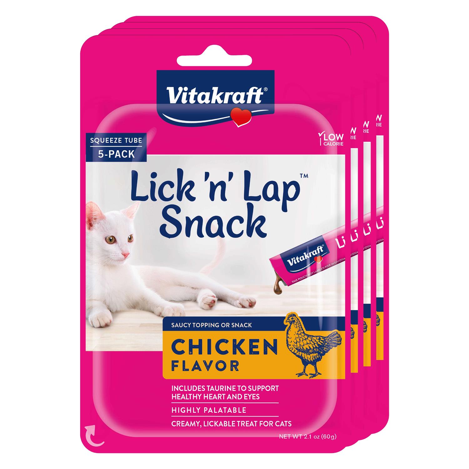 Vitakraft Lick N Lap Snack Cat Treat - Pet Supplies online store