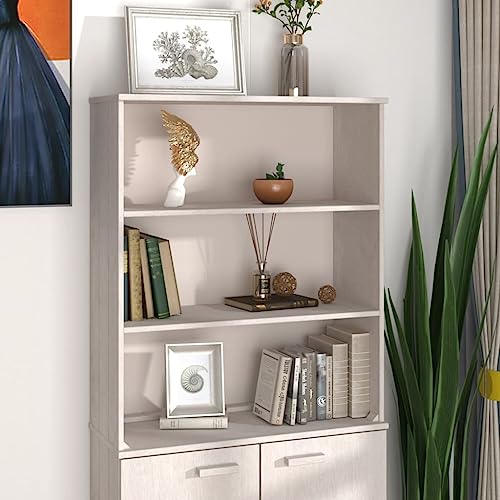 XAVIER Kitchen Cabinet、Sideboard、Living Room Cabinet、Console Cabinet Top for Highboard HAMAR Light Gray 33.5