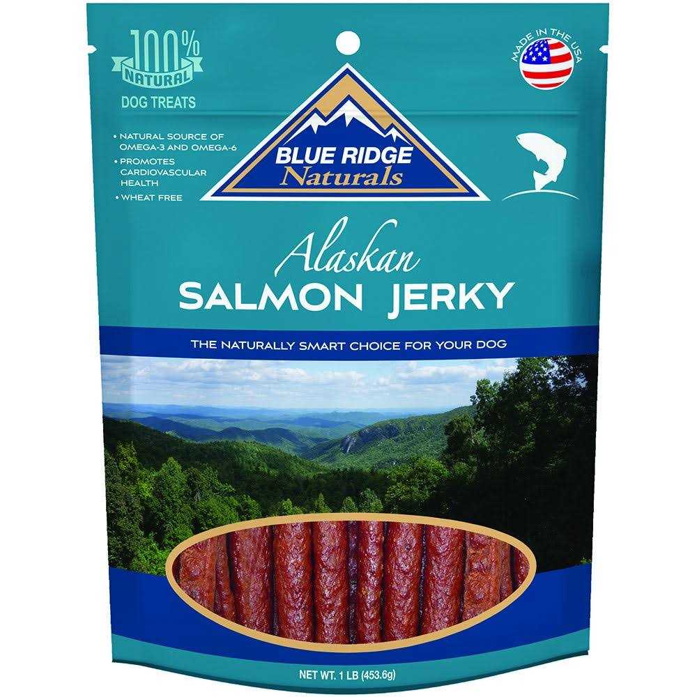 Blue Ridge Naturals Alaskan Salmon Jerky - Pet Supplies online store