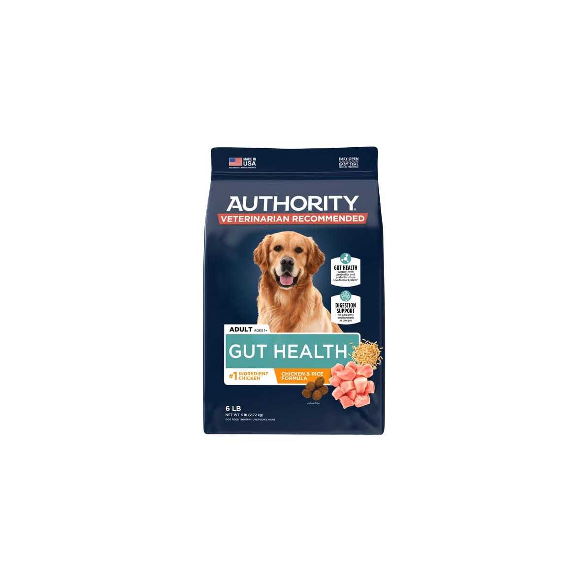 Authority Gut Health Adult Dry Dog Food - Pet Supplies online store