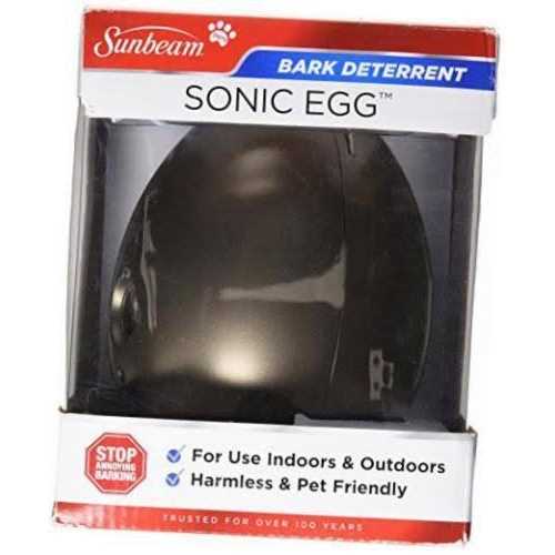 Sunbeam Sonic Egg Ultrasonic Bark Control Device - Pet Supplies online store