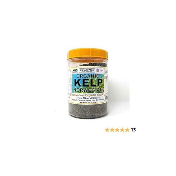 Dogzymes Organic Norwegian Kelp with Organic Garlic - Pet Supplies online store