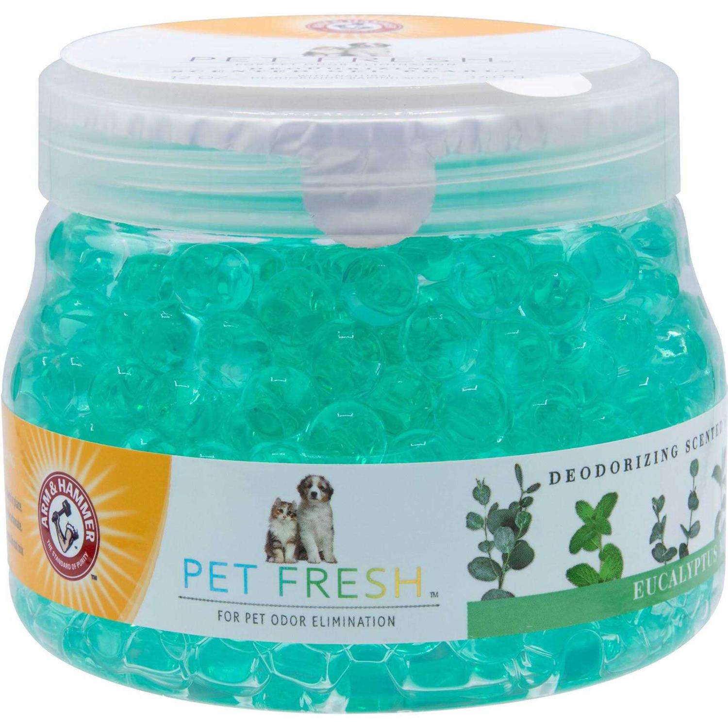 Arm & Hammer Products Pet Fresh Eucalyptus Mint Deodorizing Scented Gel Pearls - Pet Supplies online store