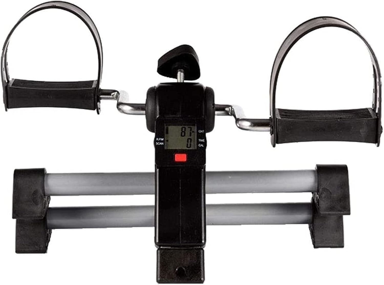 Stepper,Up-Down Mini Exercise Bike Pedal Exerciser for Seniors,Digital Display Adjustable Resistance Folding Storage,Restore Muscle Strength Co-Ordination and Blood Circulation Fitness Step