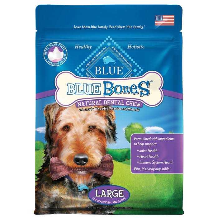Blue Buffalo Dental Bones Dog Treats - Pet Supplies online store