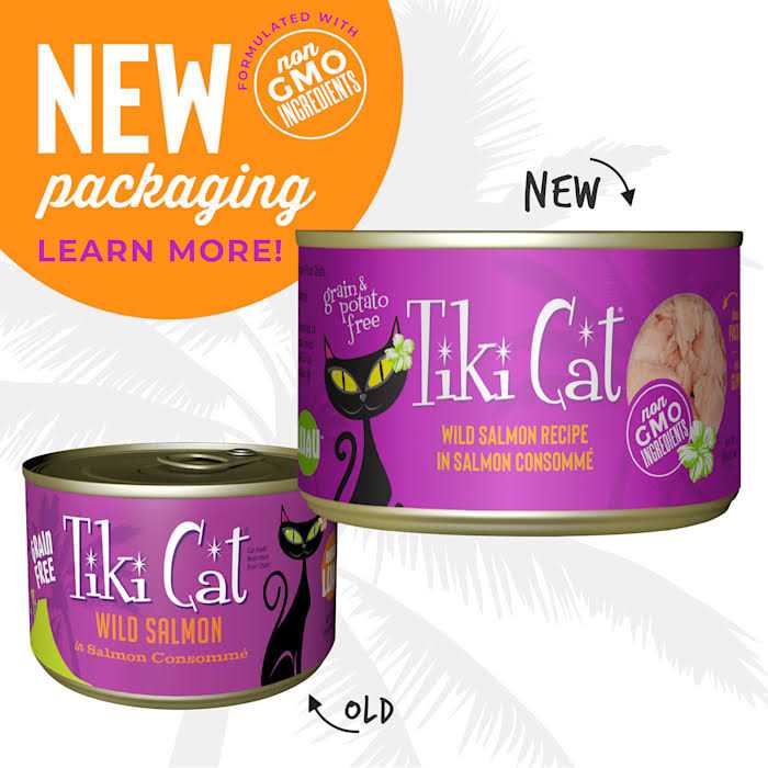 Tiki Cat Hanalei Luau Wild Salmon Cat Food - Pet Supplies online store