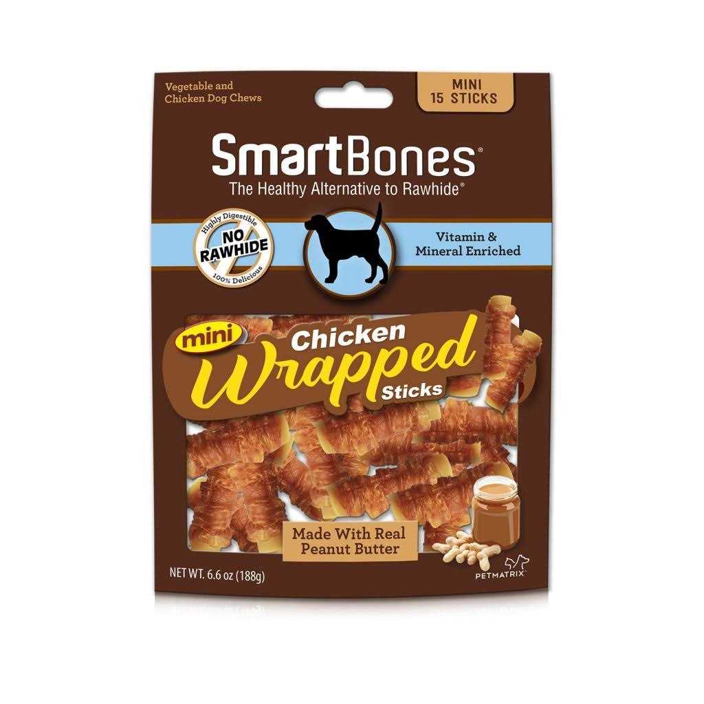SmartBones Chicken Wrapped Peanut Butter Sticks - Pet Supplies online store