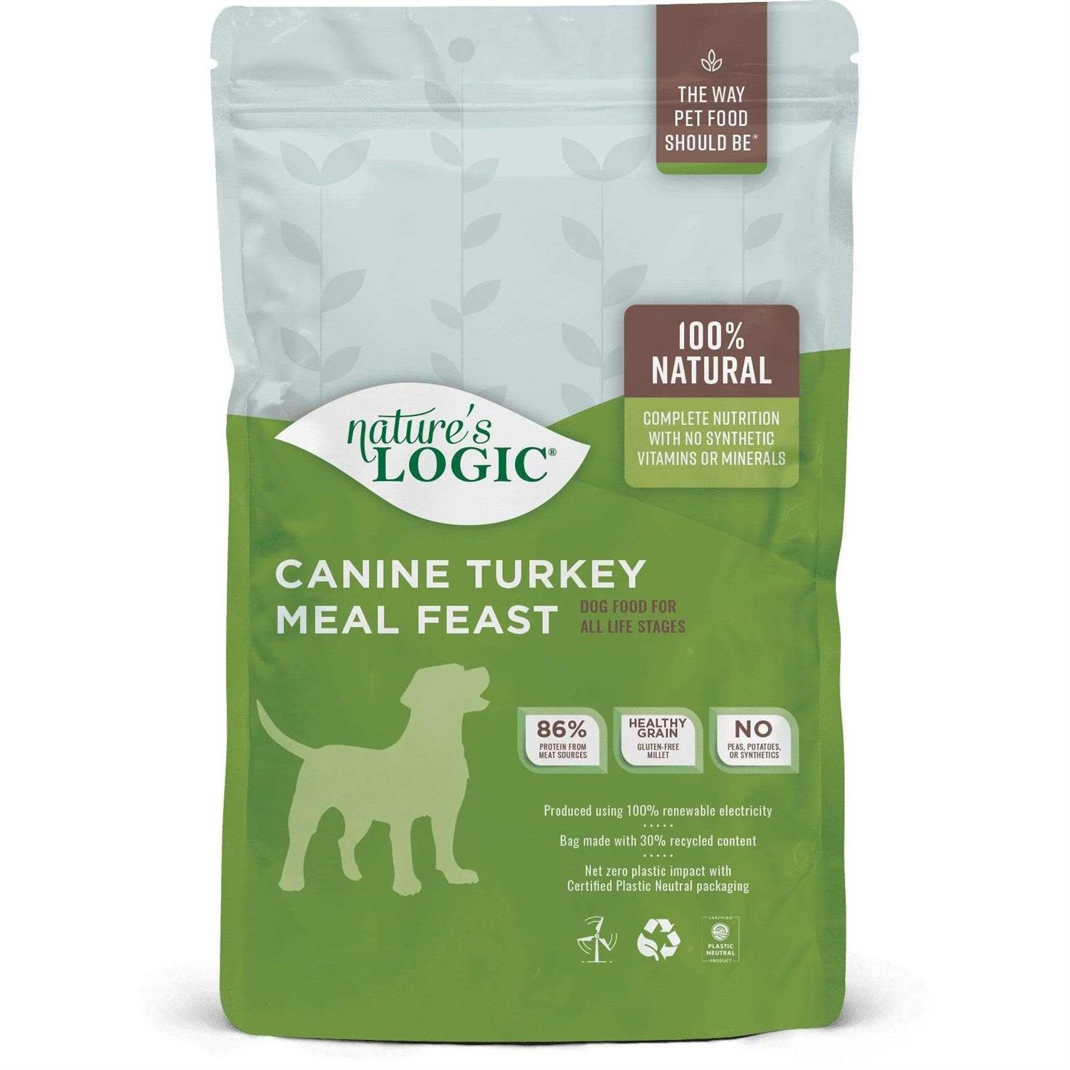 Nature&s Logic Canine Turkey Meal Feast Dry Dog Food - Pet Supplies online store