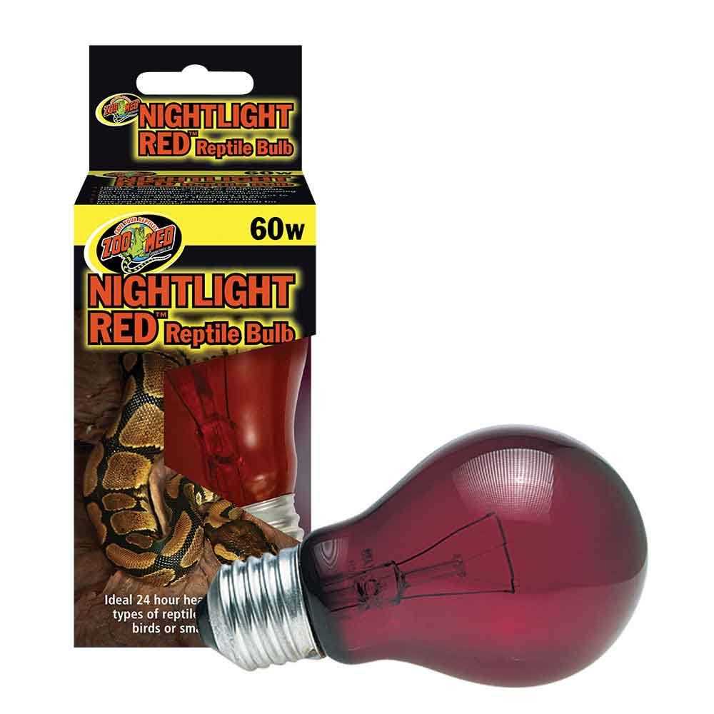 Zoo Med Nightlight Red Reptile Bulb - Pet Supplies online store