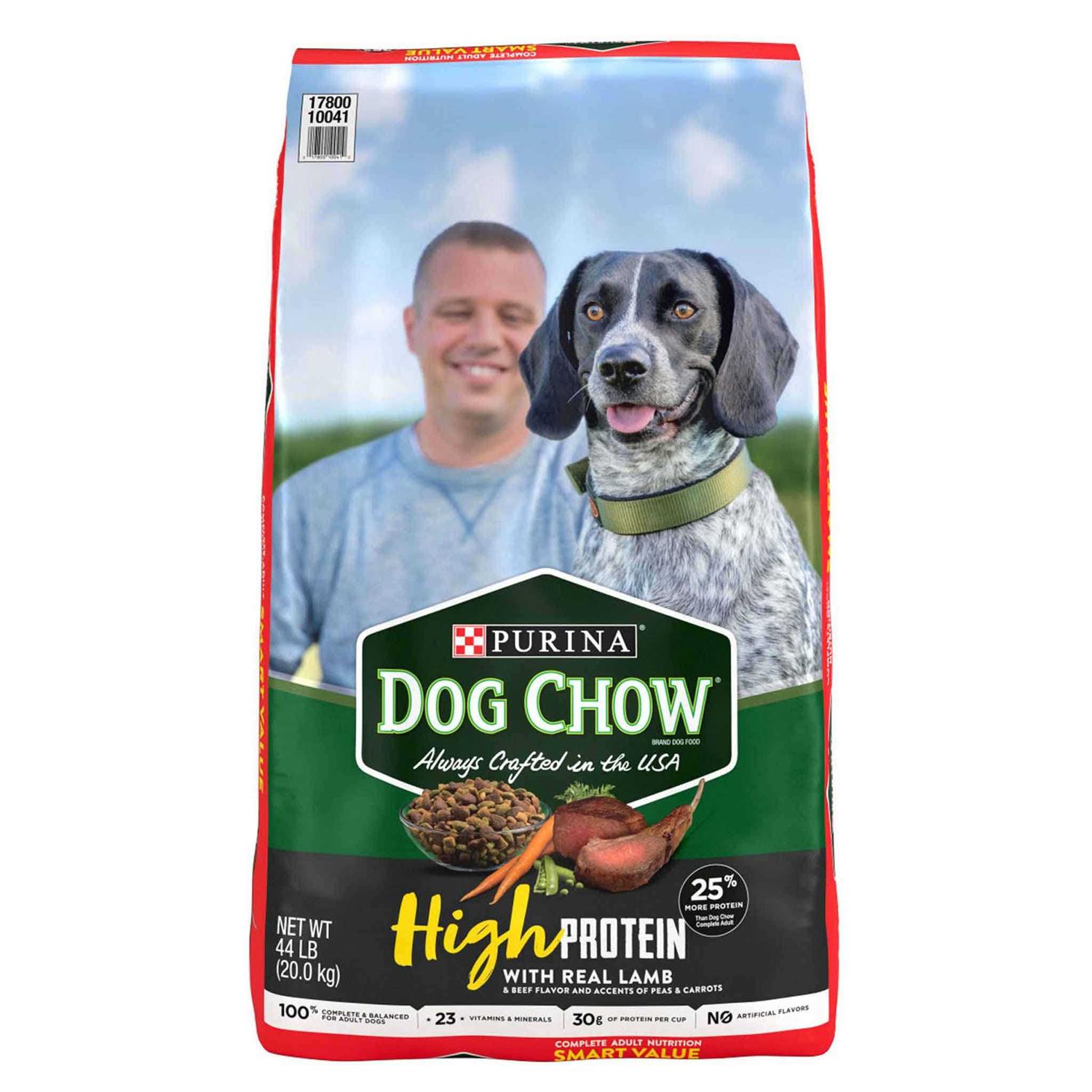 Purina Dog Chow Real Lamb & Beef Flavor High Protein Dry Dog Food - Pet Supplies online store