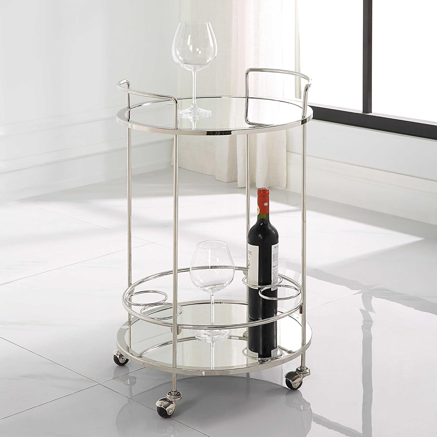 Spritz - Bar Cart-28.75 Inches Tall and 18 Inches Wide