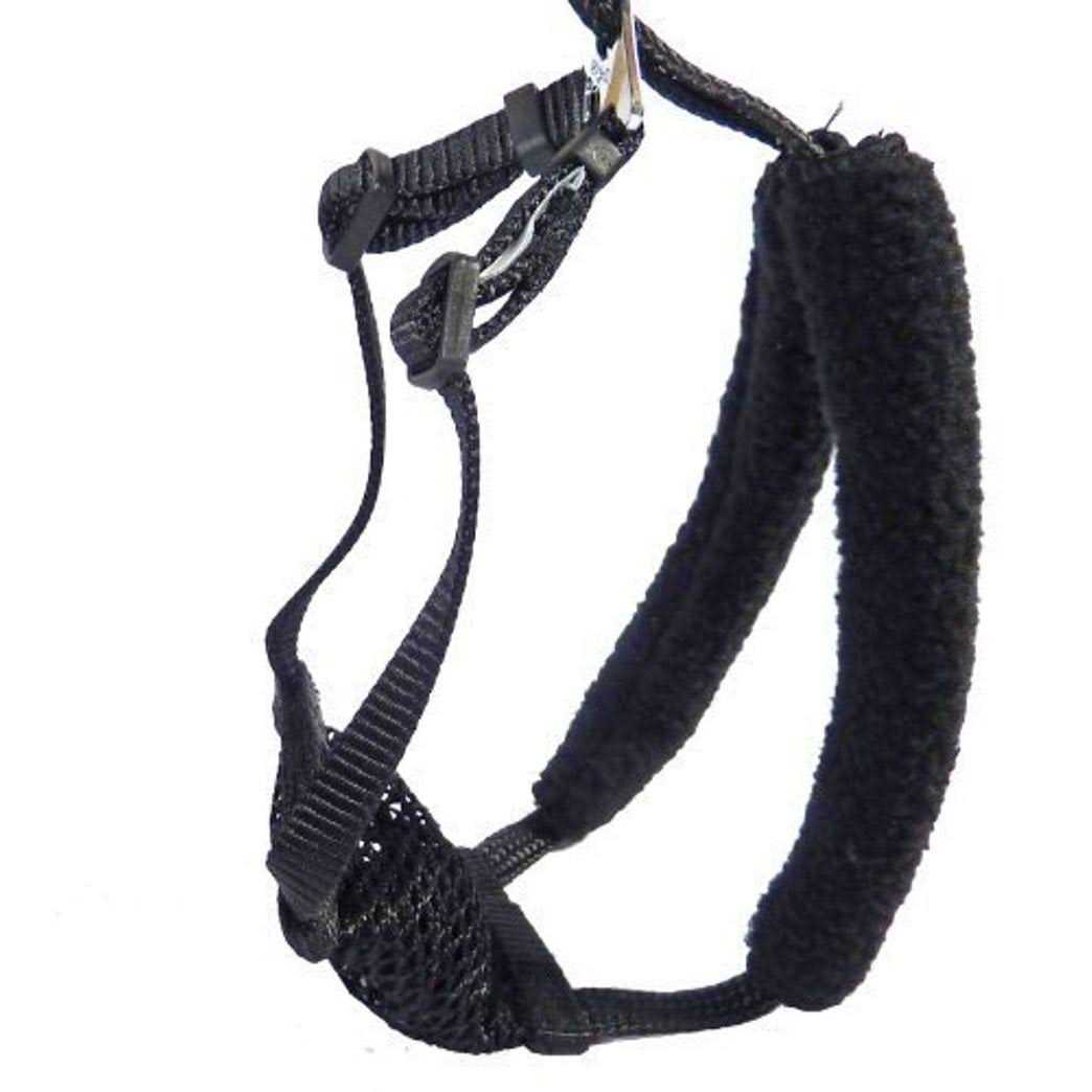 Yuppie Puppy Medium Black Anti Pull Mesh Dog Harness Neck Sizes 10 16 - Pet Supplies online store