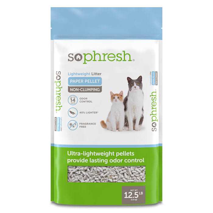 So Phresh Lightweight Paper Pellet Non-Clumping Cat Litter - Pet Supplies online store