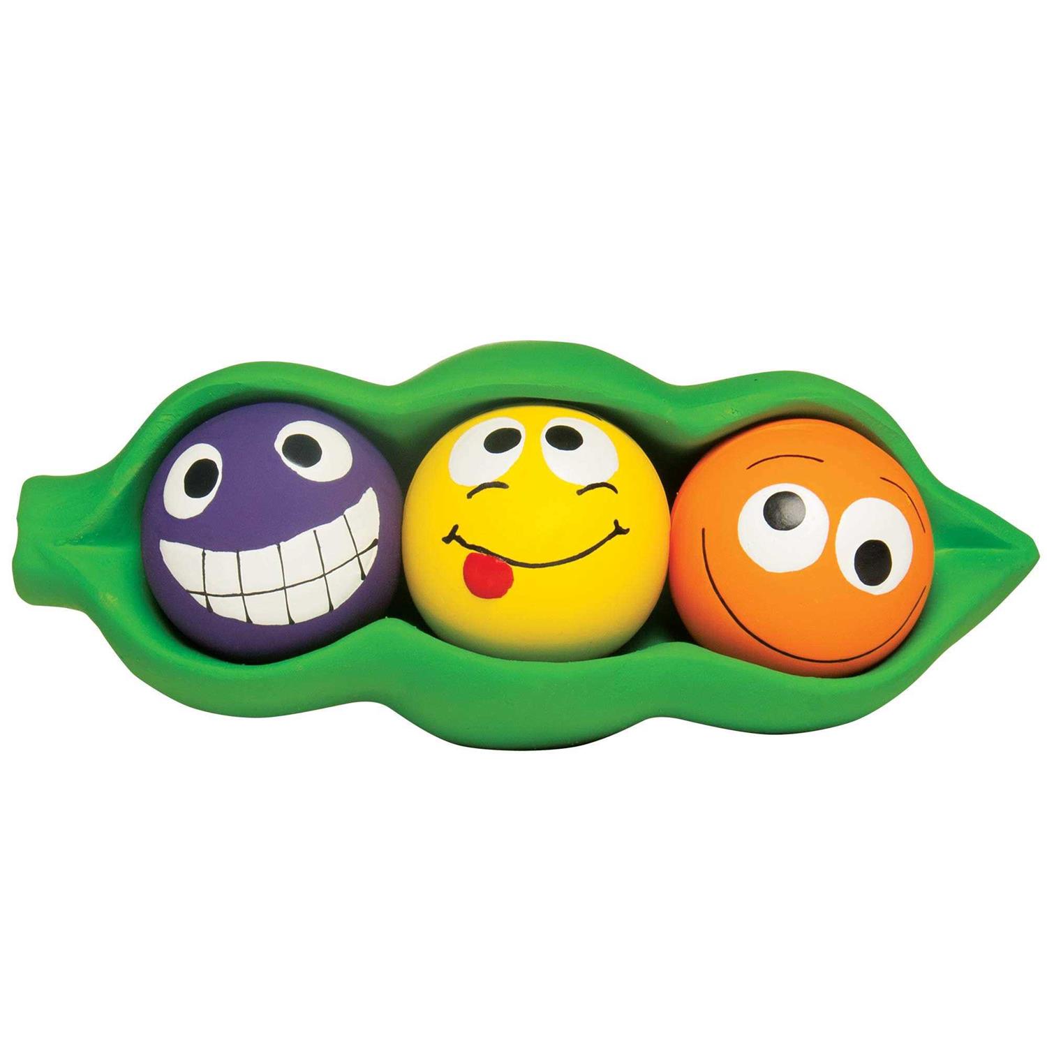 Multipet Three Peas in a Pod Dog Toy - Pet Supplies online store