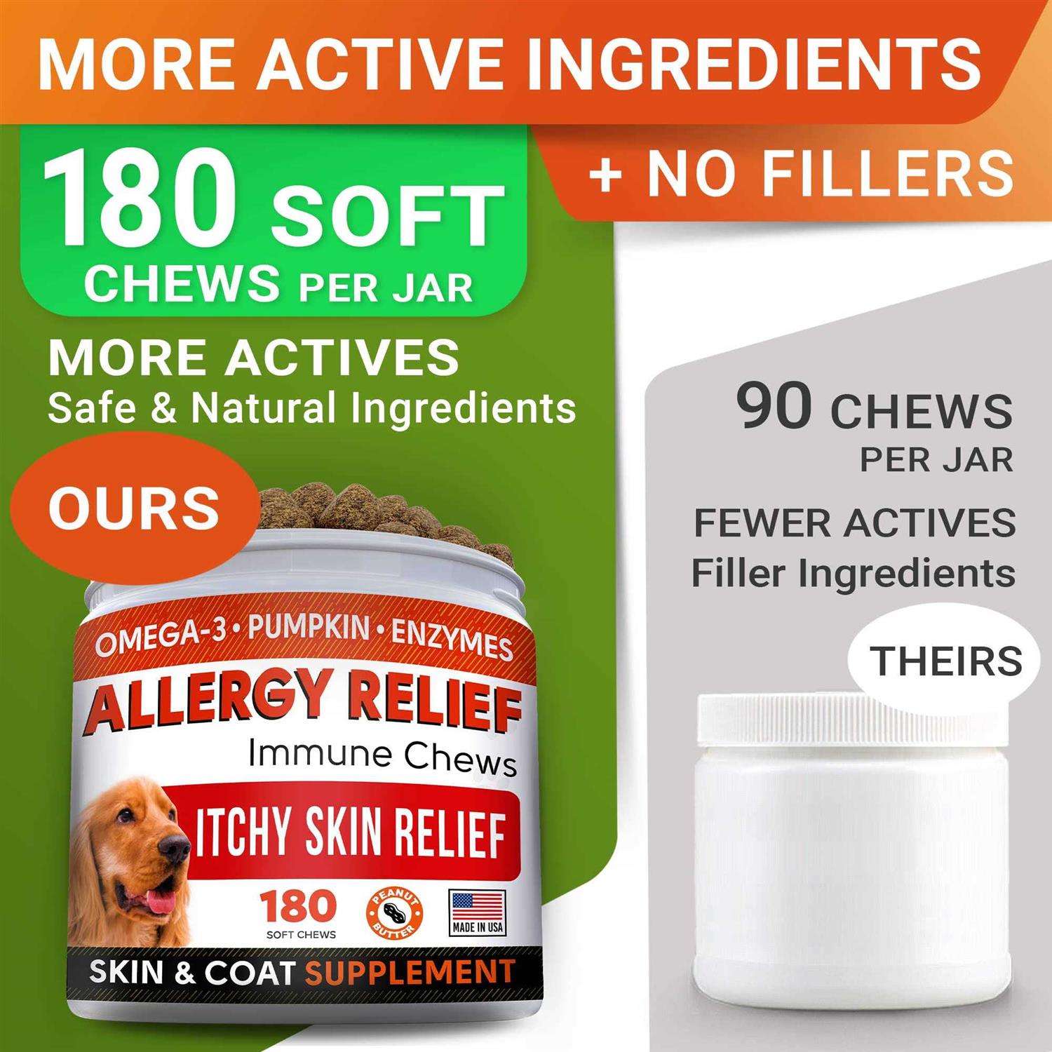 StrellaLab Allergy Relief Immune Chews - Pet Supplies online store