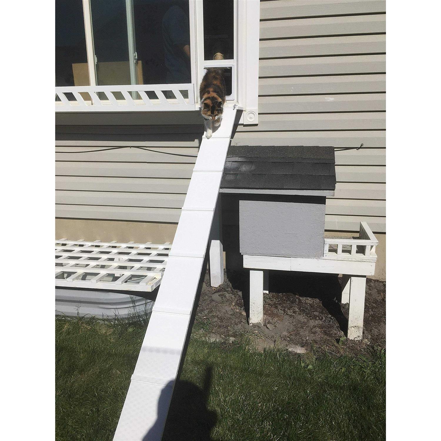 Whiskers and Windows cat Door for Horizontal Sliding Windows Great for Cats - Pet Supplies online store