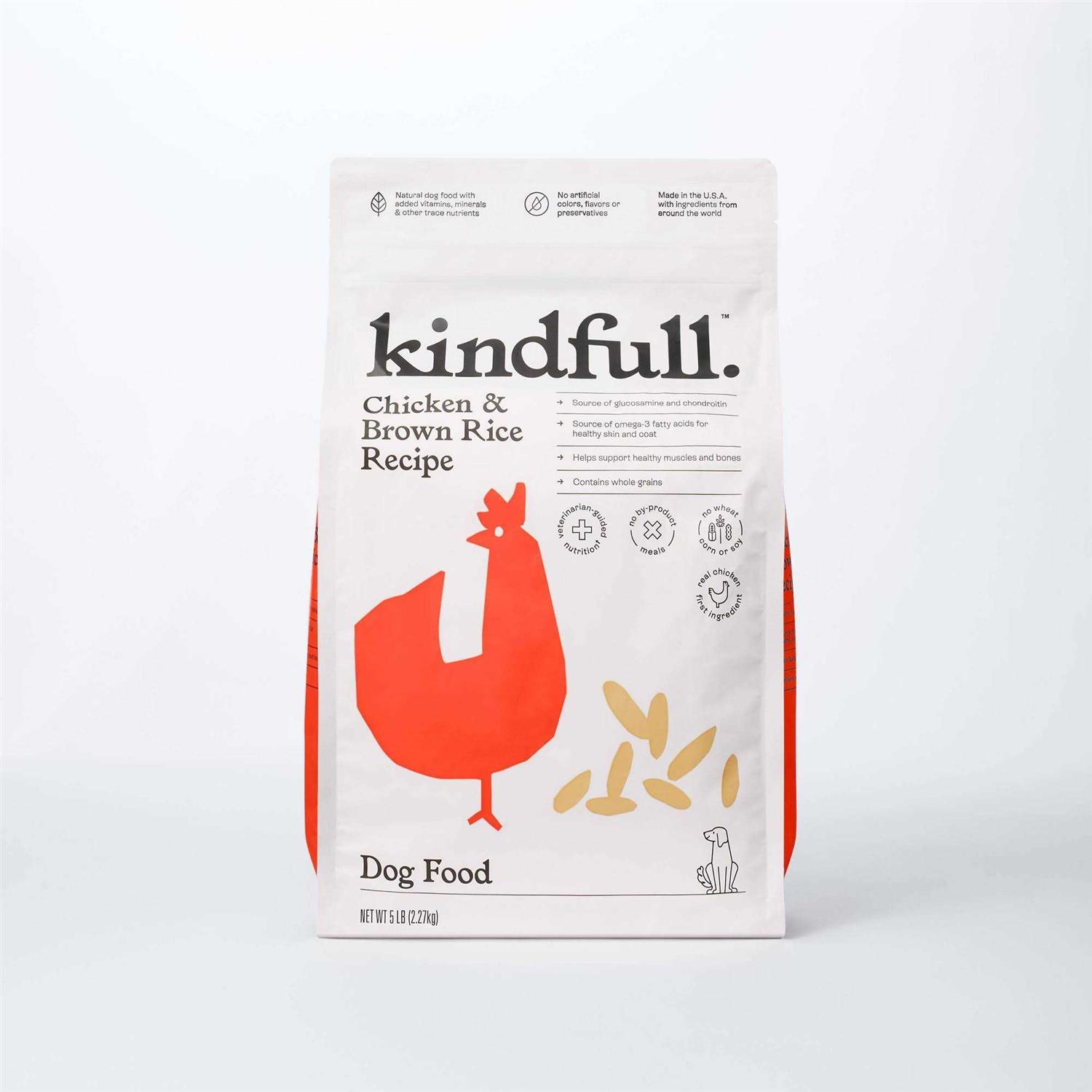 Kindfull Chicken and Brown Rice Recipe Dry Dog Food - Pet Supplies online store
