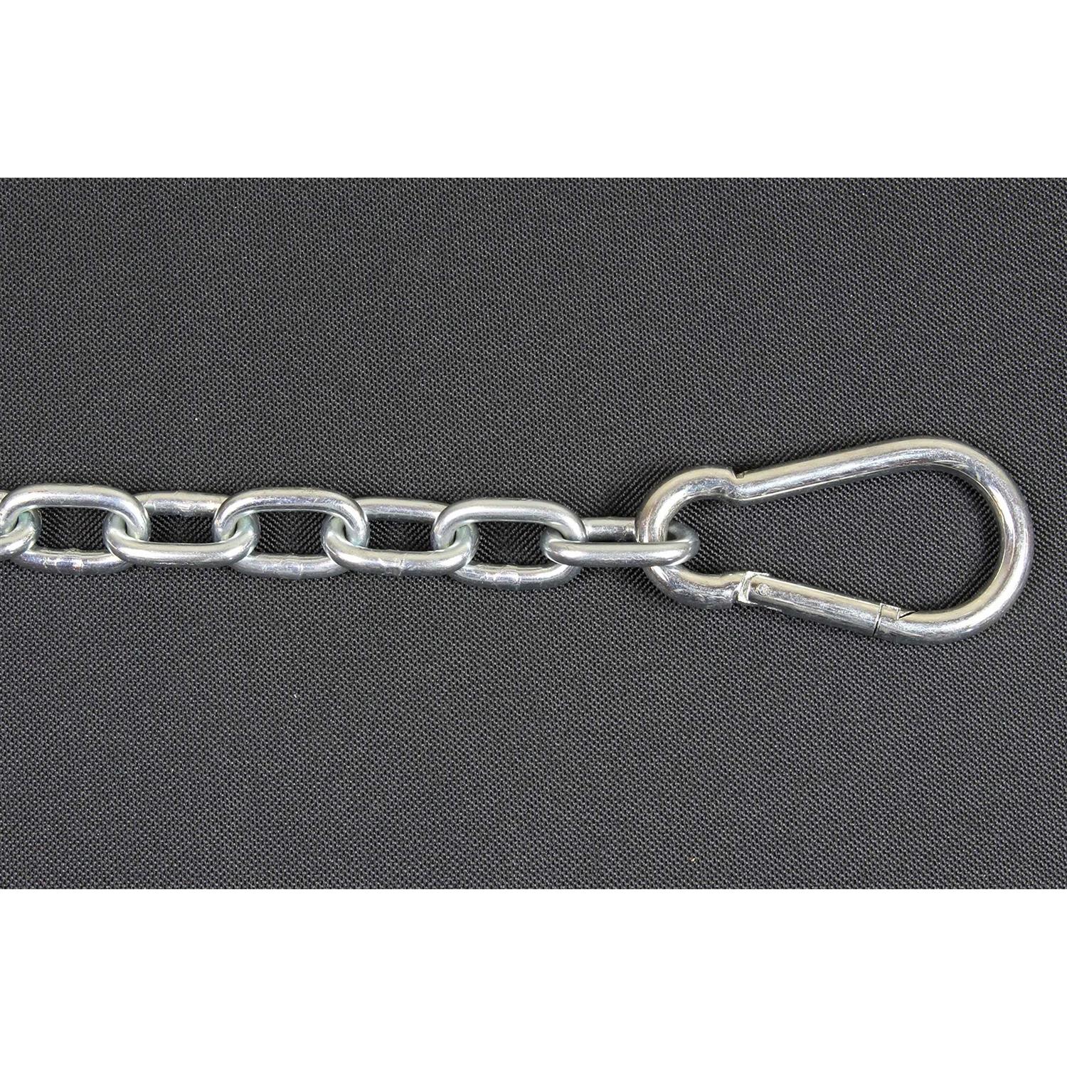 Bushwhacker Chew Proof Truck Bed Two Dog Tether Chain SUV Pet Leash Harness Vehicle Restraint Barrier Cable Dual Tie Down Out - Pet Supplies online store