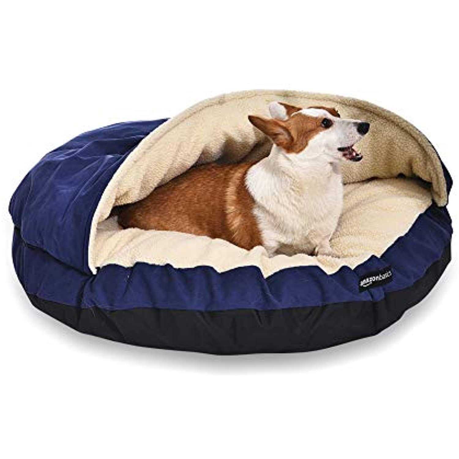 Amazon Basics Cozy Pet Cave Bed for Dog - Pet Supplies online store