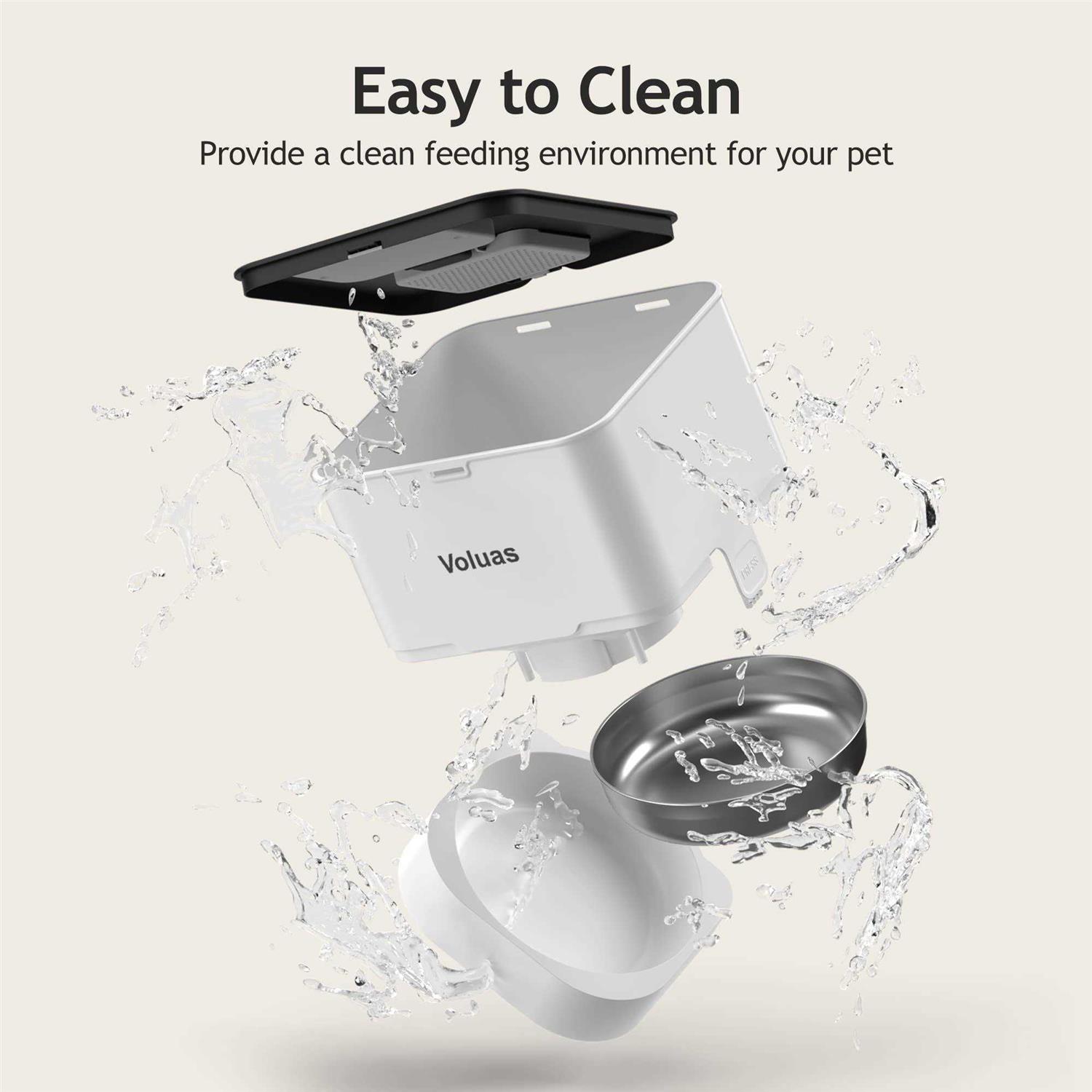 VOLUAS Automatic Pet Feeders for Cats and Dogs - Pet Supplies online store