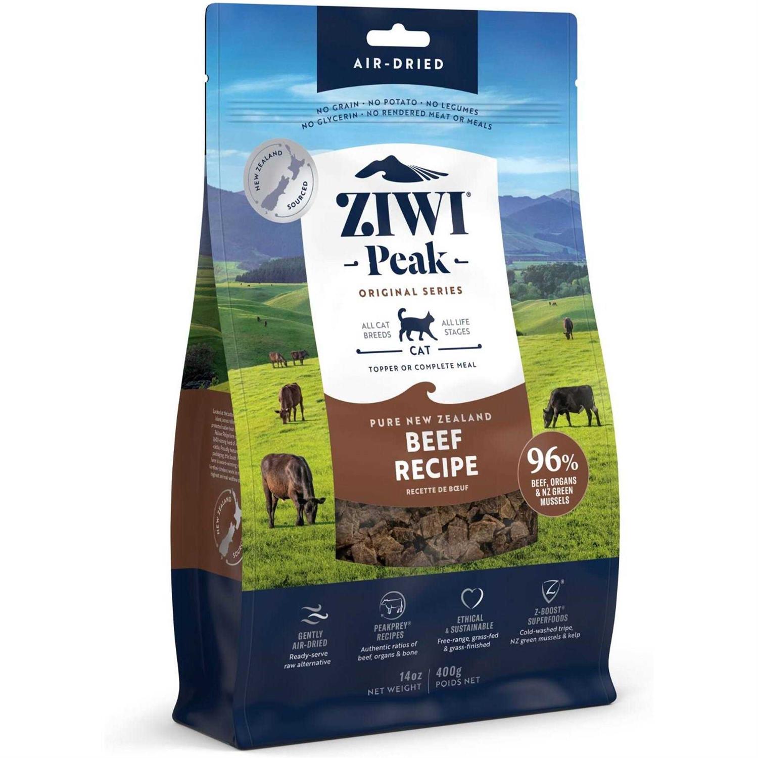 Ziwi Peak Air Dried Beef Cat Food - Pet Supplies online store