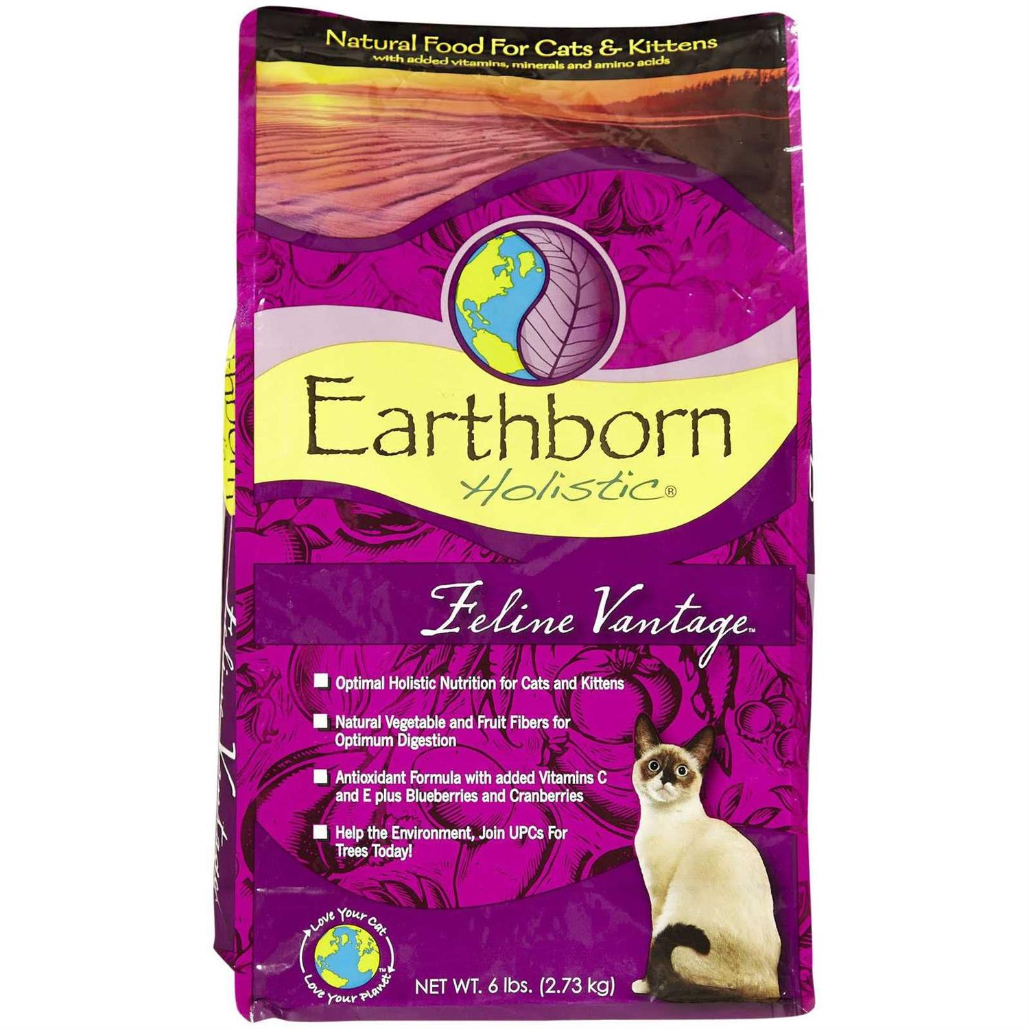Earthborn Holistic Feline Vantage Dry Cat Food - Pet Supplies online store