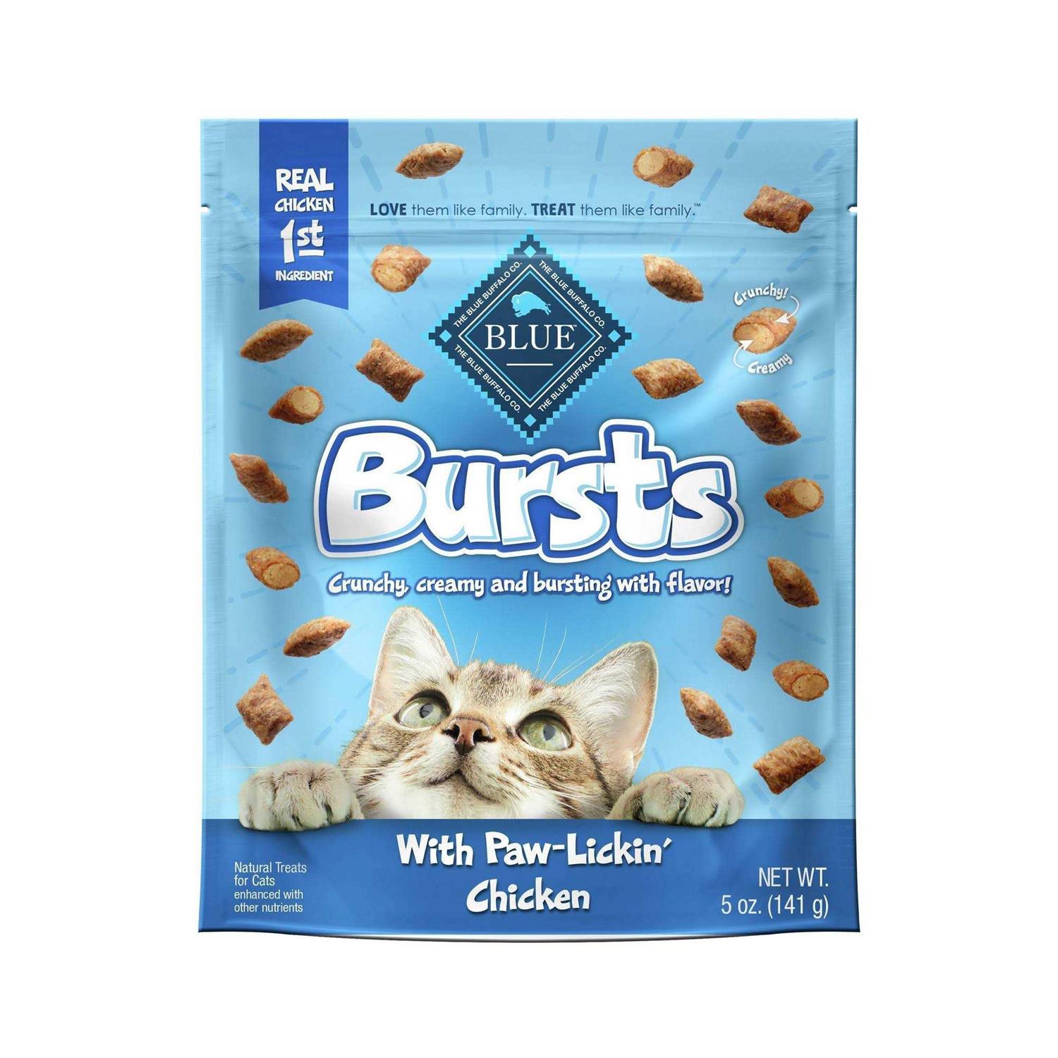 Blue Buffalo Bursts Cat Treats - Pet Supplies online store