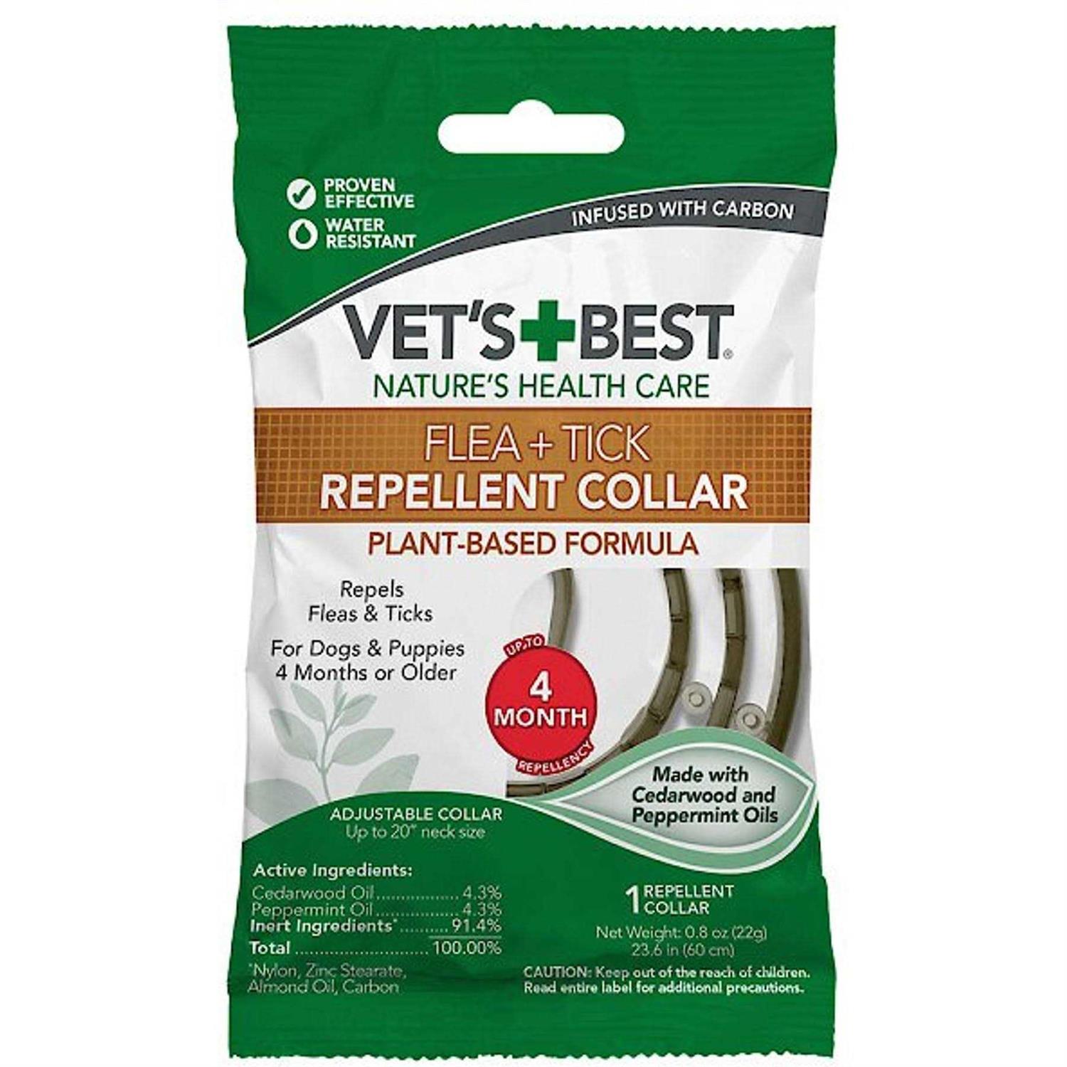 Vet's Best Flea and Tick Repellent Dog Collar - Pet Supplies online store