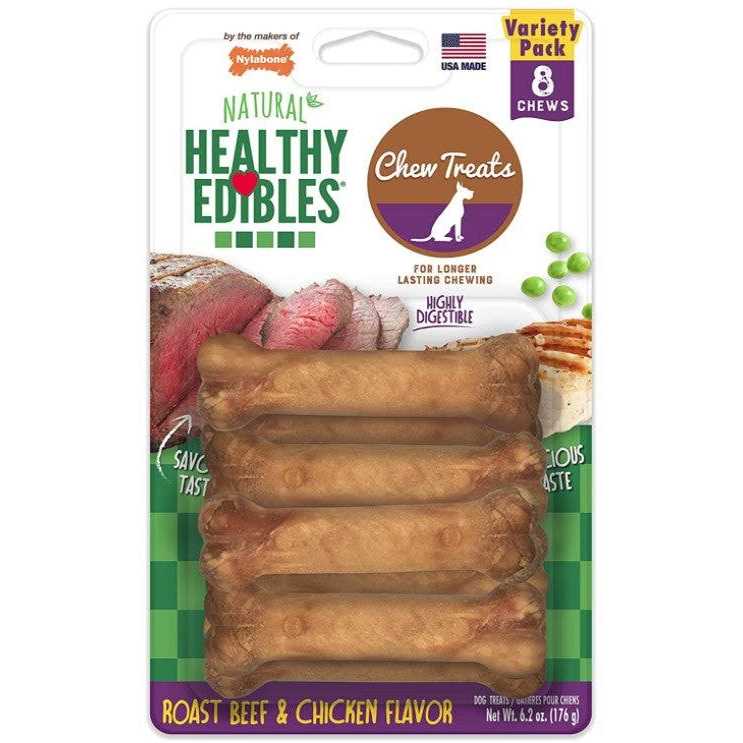 Nylabone Healthy Edibles Wholesome Dog Chews - Pet Supplies online store