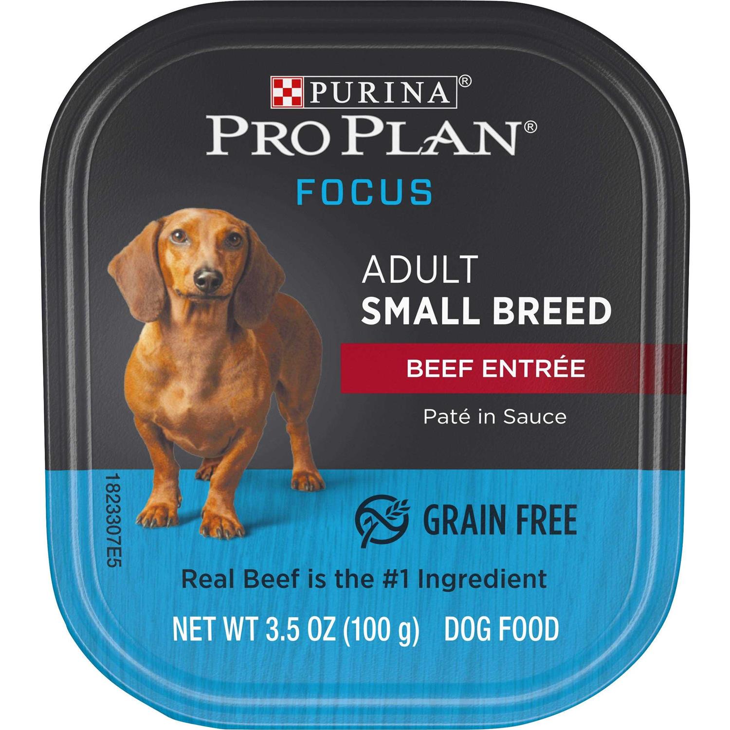 Purina Pro Plan Focus Small Breed Entree Adult Wet Dog Food - Pet Supplies online store