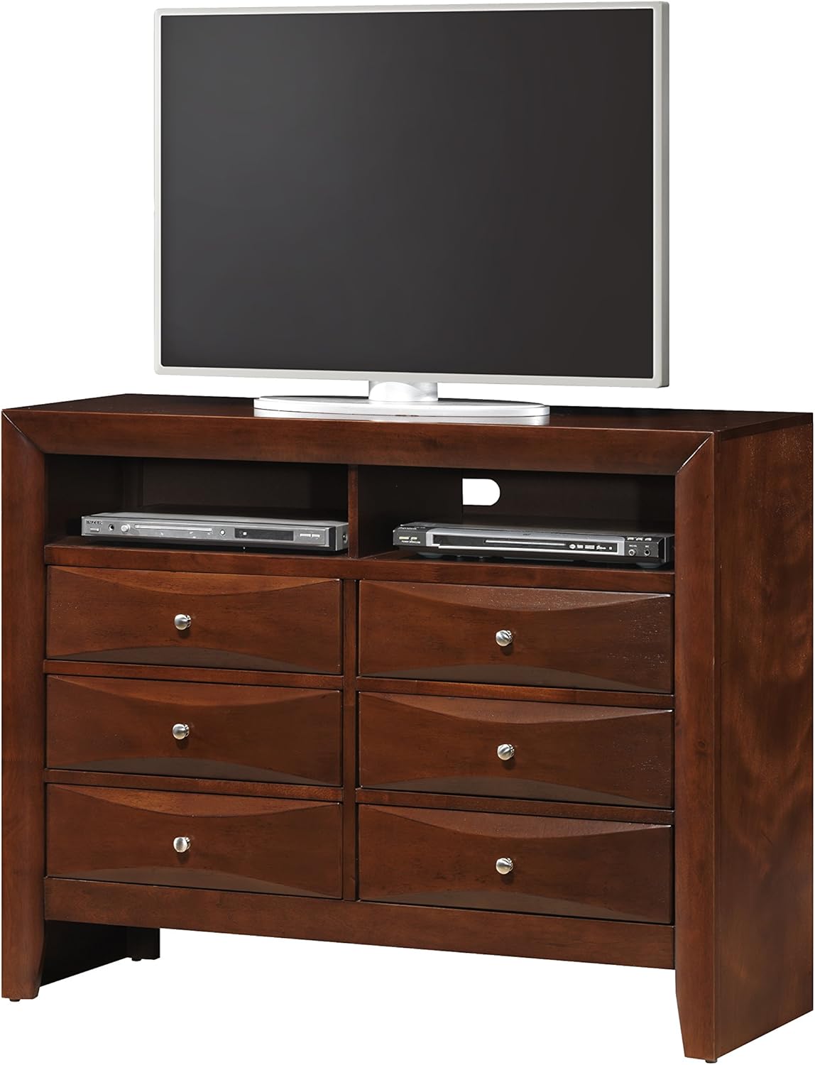 Glory Furniture Media Chest, Cherry