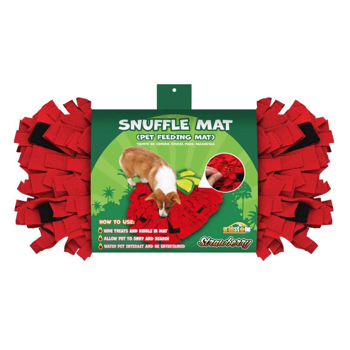 Archstone Pets Strawberry Dog Snuffle Mat - Pet Supplies online store