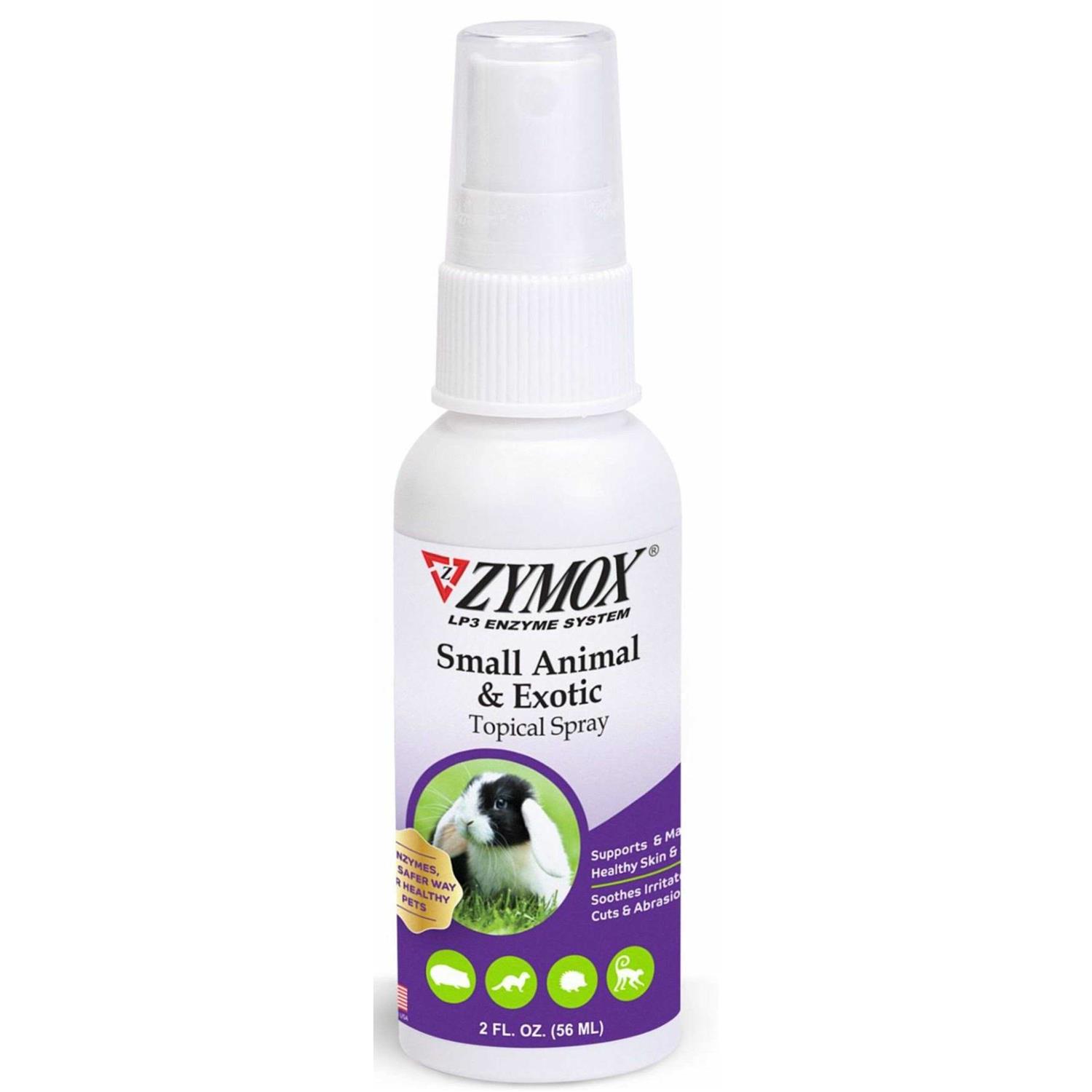 Zymox Small Animal & Exotic Topical Solution Spray - Pet Supplies online store