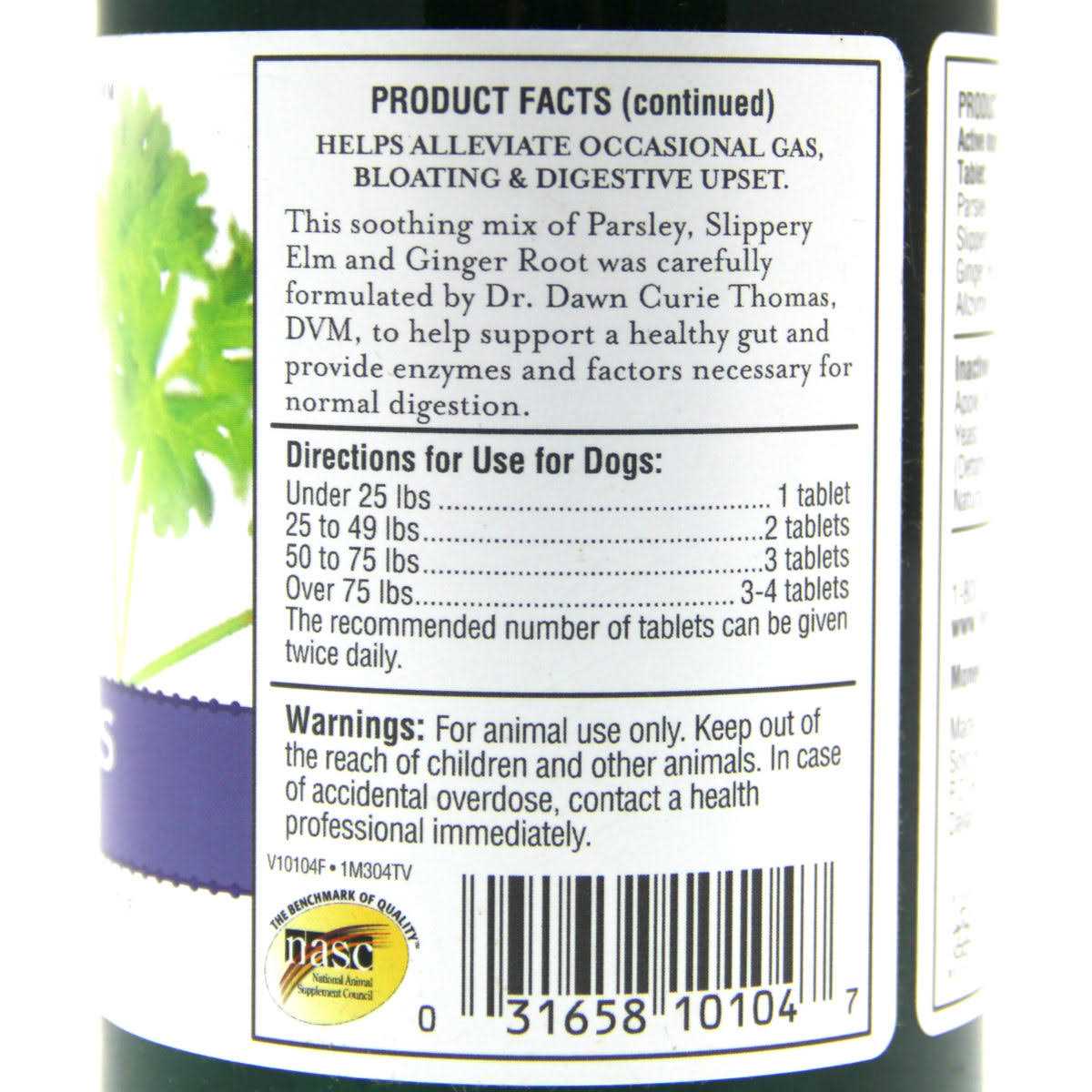 Vets Best Gas Busters for Dogs - Pet Supplies online store