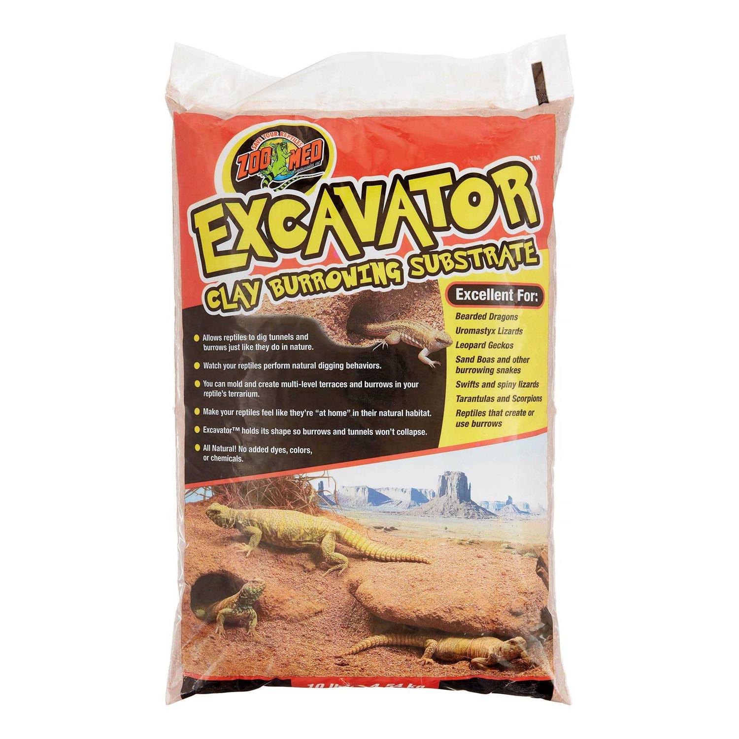 Zoo Med Excavator Clay Burrowing Substrate - Pet Supplies online store