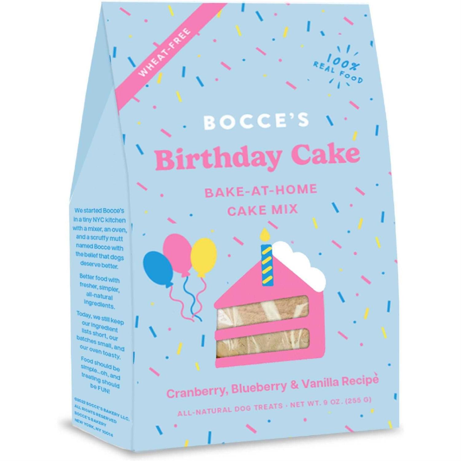 Bocce's Bakery Birthday Cake Mix - Pet Supplies online store