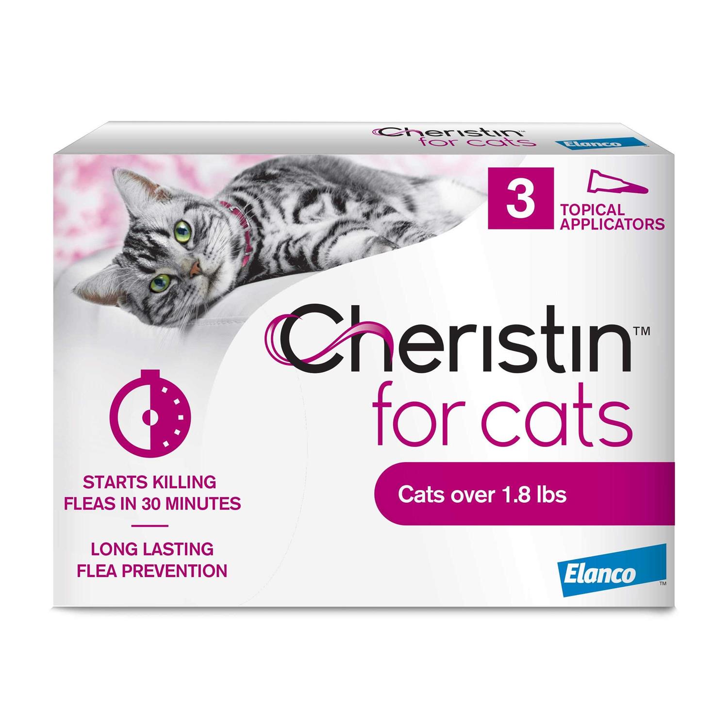 Cheristin Flea Treatment for Cats - Pet Supplies online store