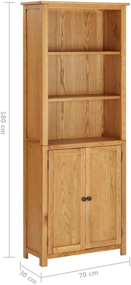 Bookcase with 2 Doors,Hallway Cabinet,Versatile Storage Cabinet,Living Room Cabinet,Small Vases Shelves,Room Decoration,for Living Room,Home,Office,Hallway,Bedroom,27.6