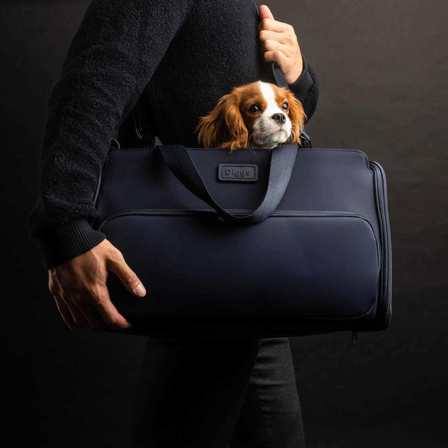 Diggs Travel Pet Carrier for Small Dogs and Cats, Plane, Train, or Car - Pet Supplies online store