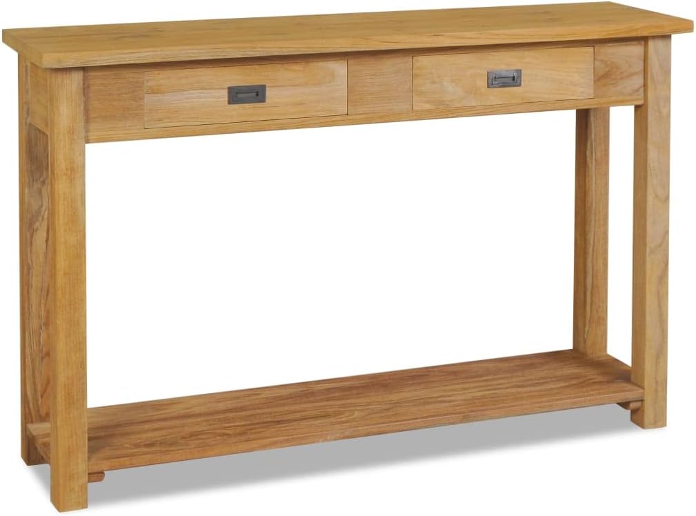 Console Sofa Tables End Table Computer Desk Coffee Snack Console Tables for Living Room Or Corridor Hallway, Console Table Solid Sheesham Wood 47.2
