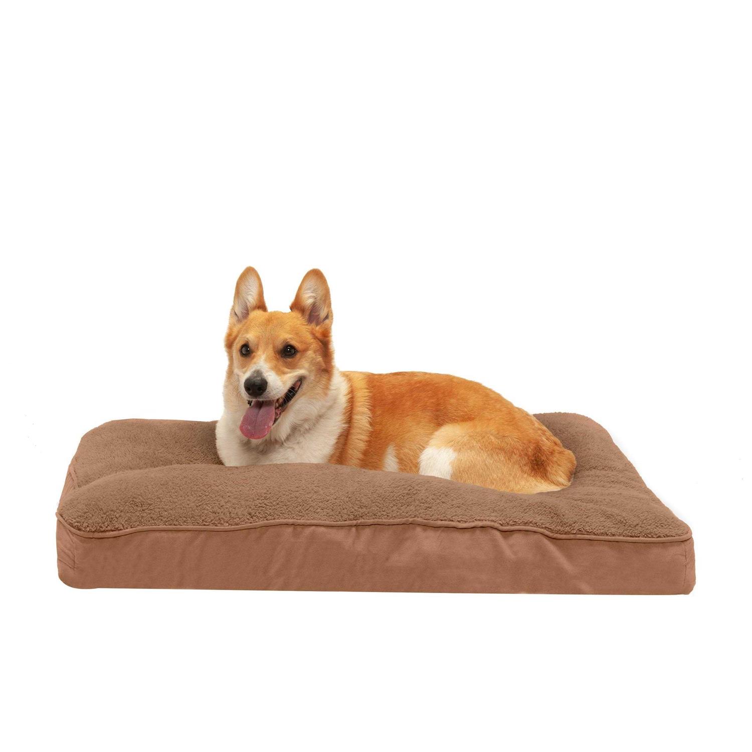 FurHaven Deluxe Suede Pet Bed - Pet Supplies online store