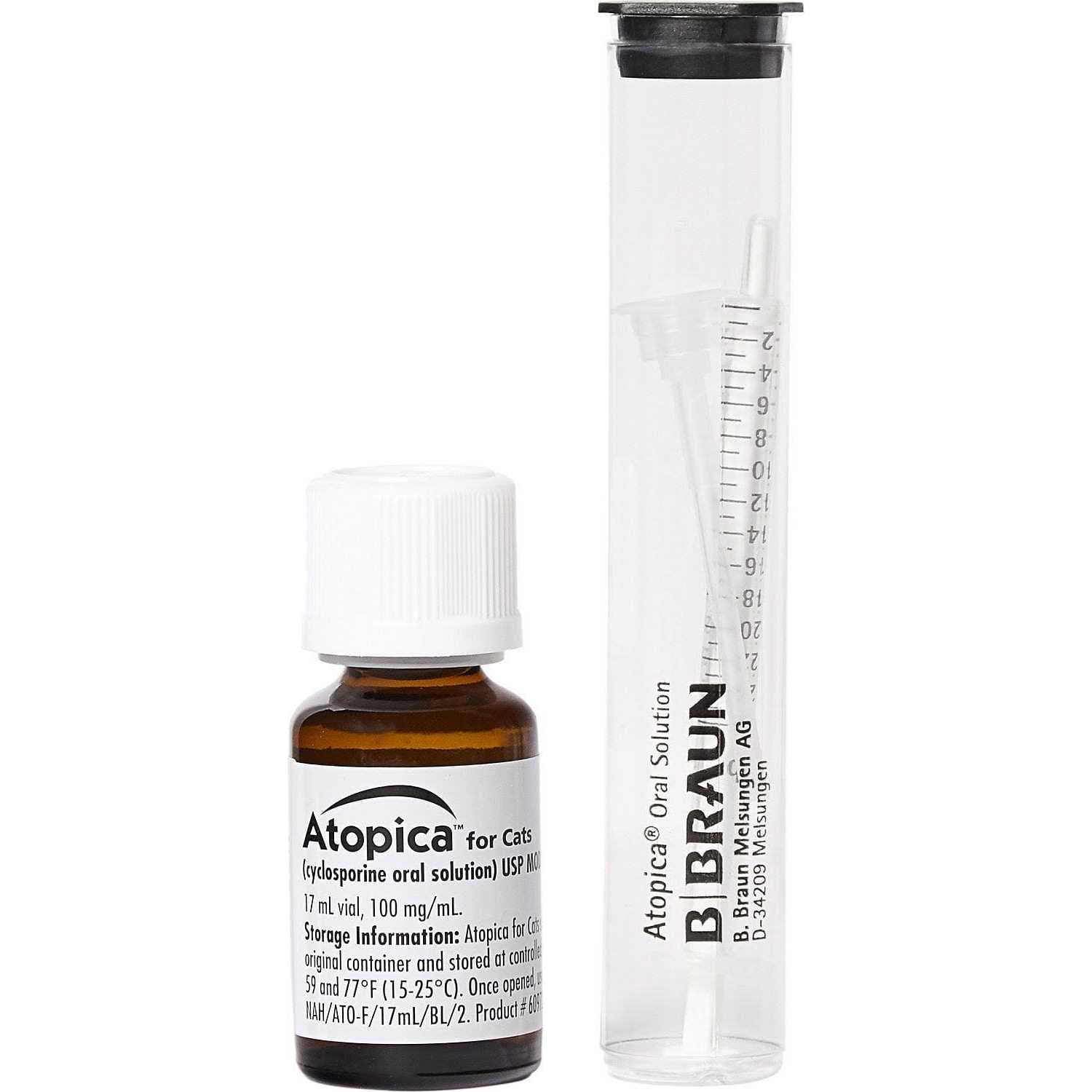 Atopica 5-ml Oral Solution for Cats - Pet Supplies online store
